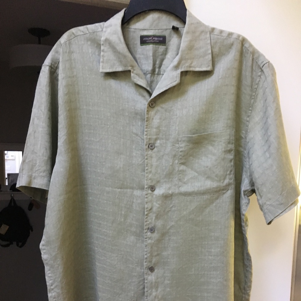 Joseph Abboud linen camp shirt